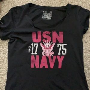 US NAVY Under Armour V-Neck